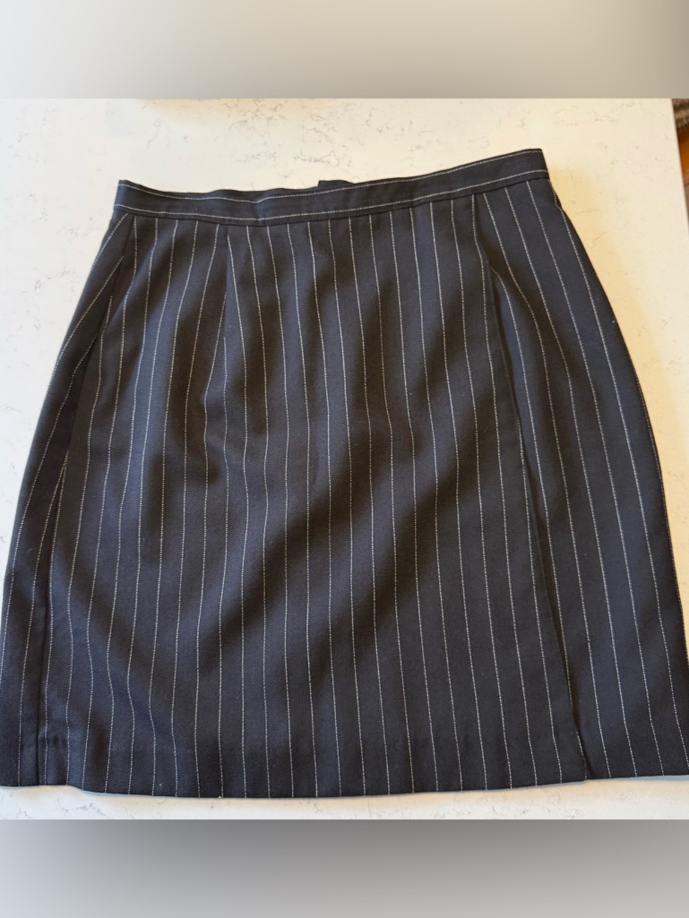 Geoffrey Beene Sport Classic Black Pinstripe Women's Skirt